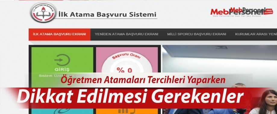 Öğretmen Atamaları Tercihleri Yaparken Dikkat Edilmesi Gerekenler - Zorunlu hizmet alanları