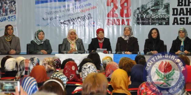 'Rakamlarla 28 Şubat' Raporumuzu Açıkladık