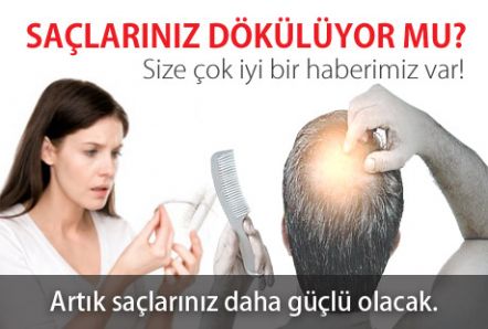 Saçı dökülenlere çok iyi haber