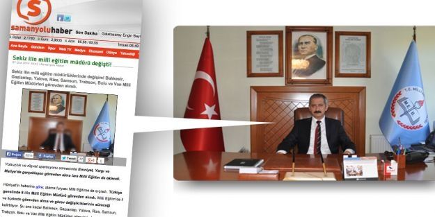 Samanyolu Haber'in Hedef Gösterdiği İl Müdürü