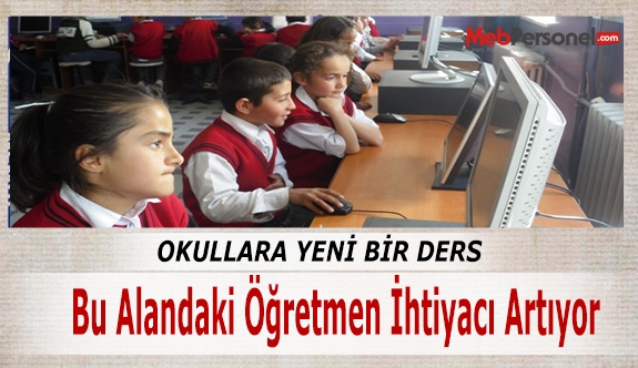 Bu Alandaki Öğretmen İhtiyacı Ve Atamaları Artıyor