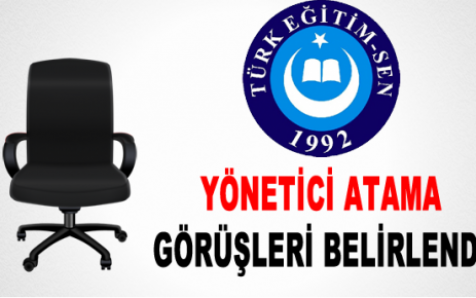 TES Yönetici Atama Taslağı Görüşlerini Bildirdi