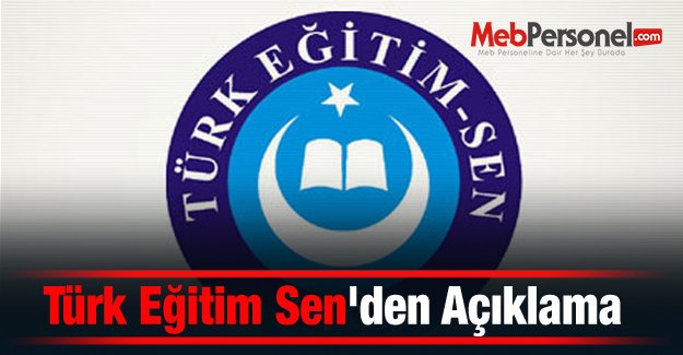 Türk Eğitim Sen'den Nabi Avcı'ya Soru Önergesi