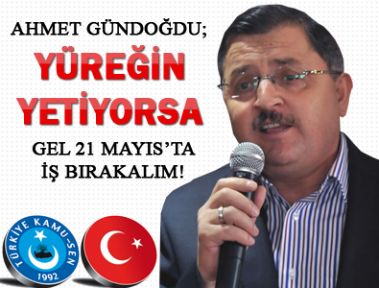 Türk Eğitim Sen'den Eğitim Bir Sen'e Hodri Meydan