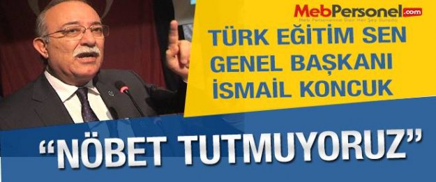 Türk Eğitim Sen Nöbet Eylemi
