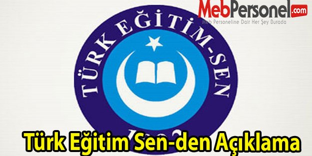 Tür Eğitim Sen-den Açıklama:  Müdürler Görevlerine İade Edilmelidir