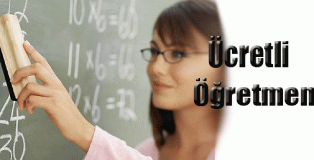 ÜCRETLİ ÖĞRETMENLER İSTİFA ETMELİ!