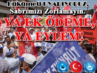 YA EK ÖDEME, YA EYLEM