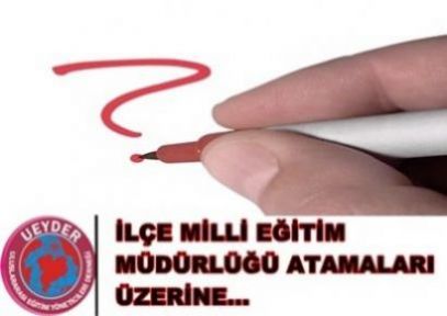 YENİ İLÇE MİLLİ EĞİTİM  MÜDÜRLERİNE BAŞARILAR DİLİYORUZ