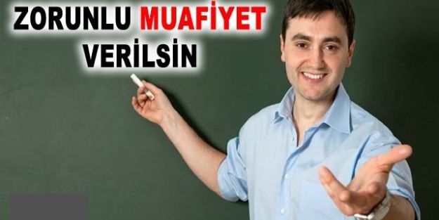Zorunlu hizmet Muafiyeti İstiyorlar