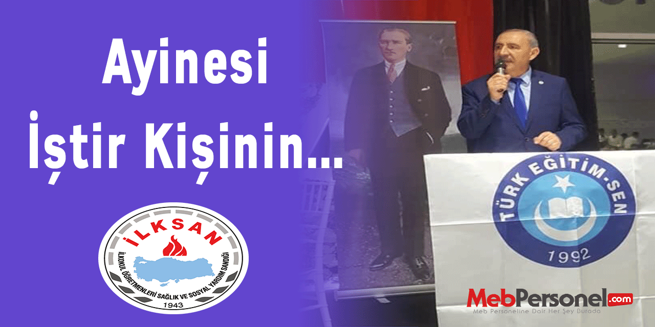 Ayinesi İştir Kişinin...