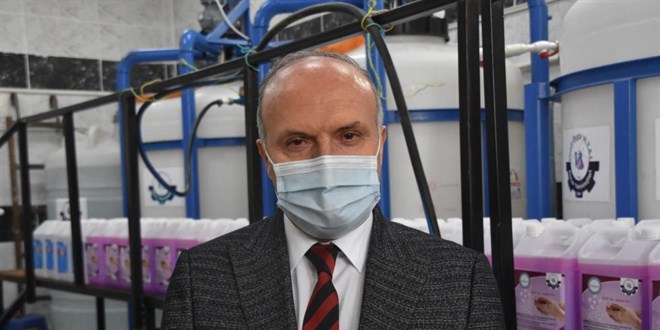 Meslek lisesinden dezenfektan cirosu