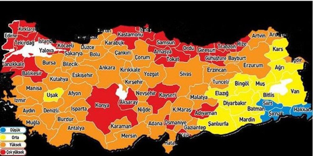 11 kentte yasak alarmı! Sıralama değişti