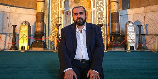 Görevinden ayrılan #Ayasofya imamından açıklama