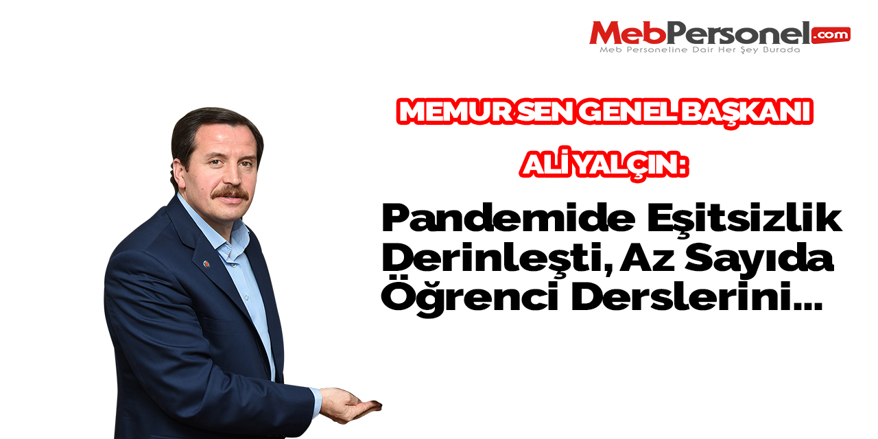 EBS: Salgında Az Sayıda Öğrenci Derslerini Takip Edebildi, Eşitsizlik Derinleşti!