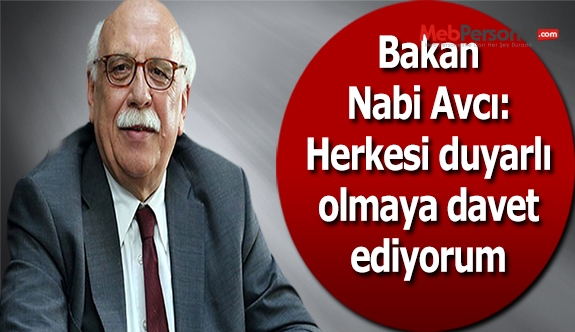 Avcı, sığınmacılar konusunda herkesi duyarlı olmaya çağırdı