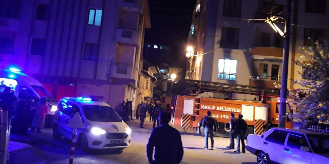 Öğretmenin patlayan bilgisayarı yangına sebep oldu