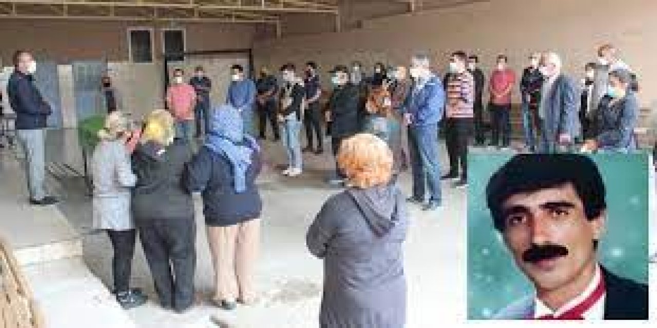 Girdiği bunalım sonucu intihar eden öğretmen son yolculuğuna uğurlandı