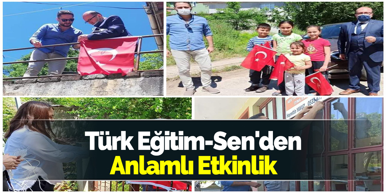 Türk Eğitim-Sen'den Anlamlı Etkinlik