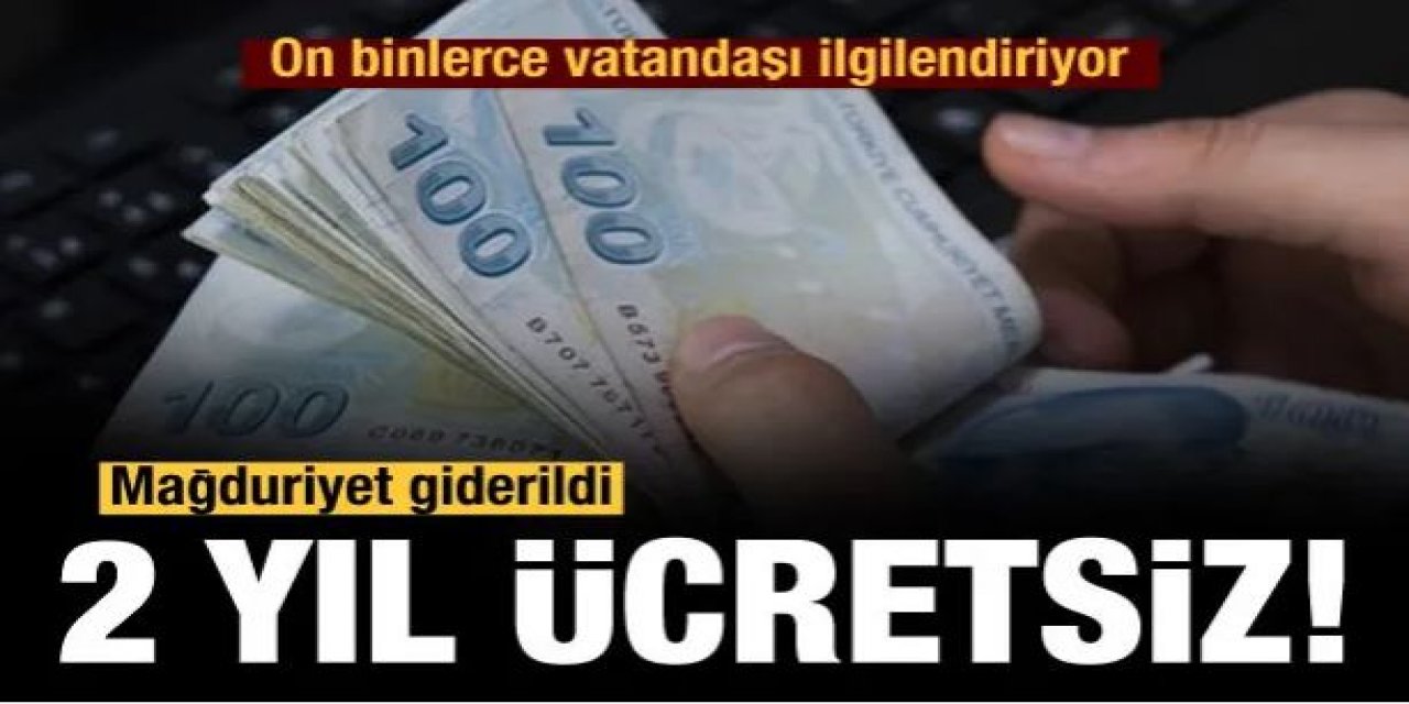 Yeni mezun gençlere 2 yıl ücretsiz olacak