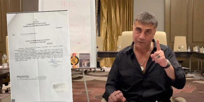 Sedat Peker hakkında yakalama kararı