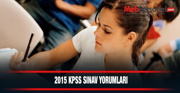 2016 KPSS  Soruları Yorumları Zorluk Derecesi Nasıldı