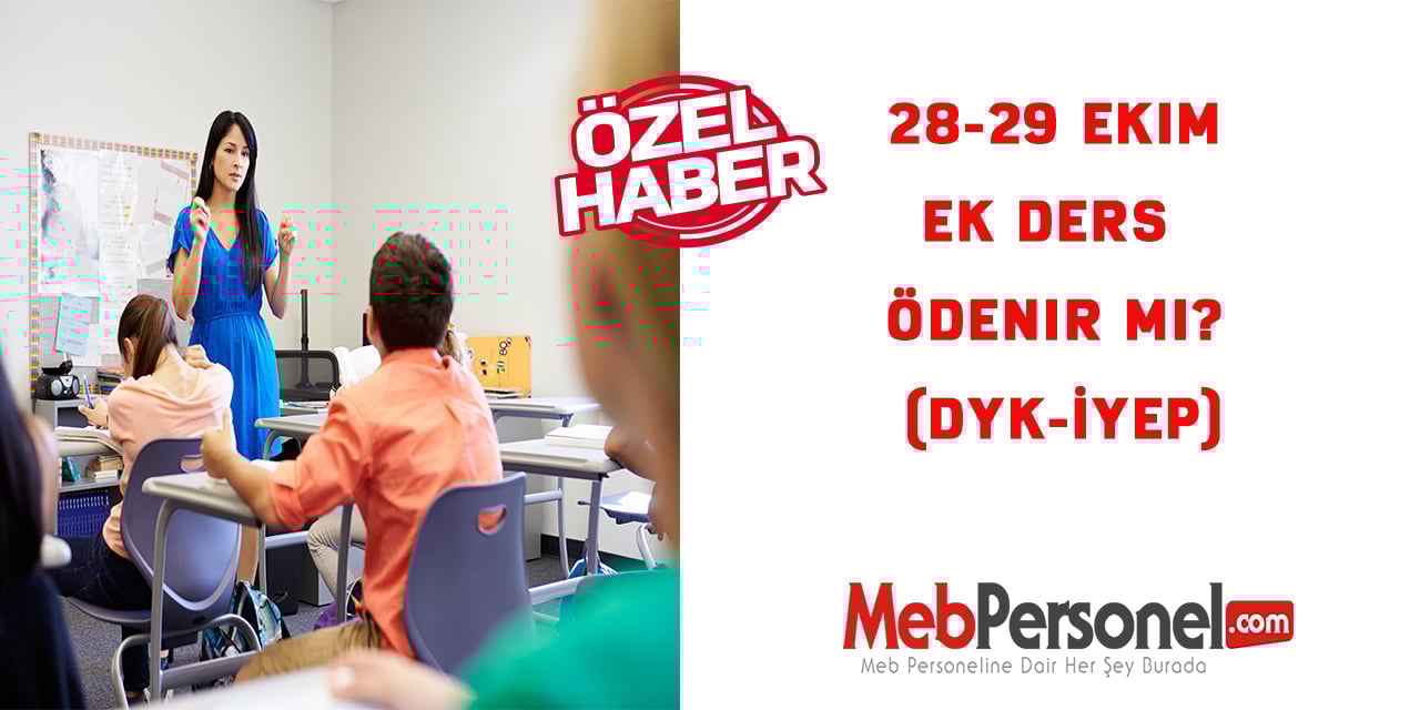 28-29 Ekim Ek Ders  Ödenir Mi? (DYK-İYEP)