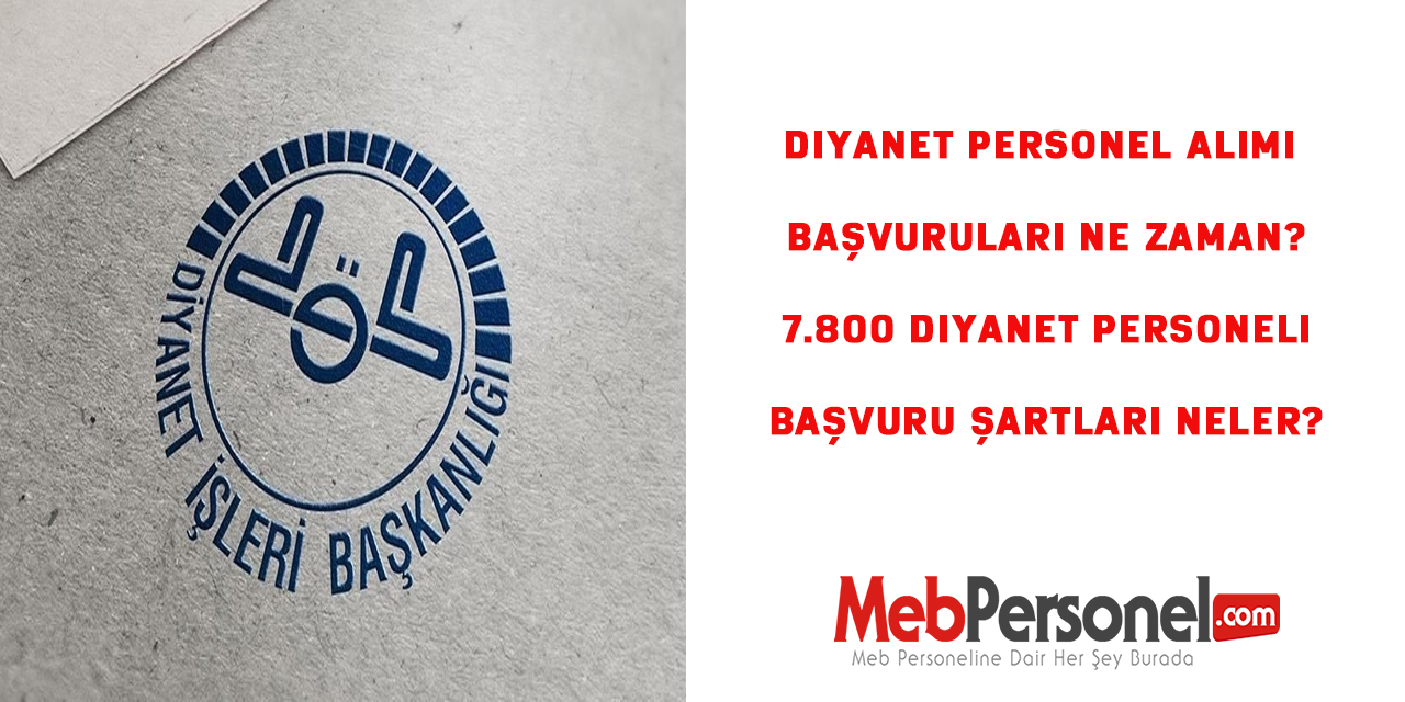 Diyanet Personel Alımı Başvuruları Ne Zaman?