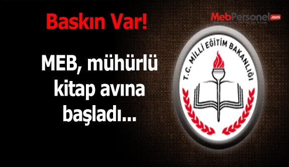 MEB'den Ankara sahaflarında mühürlü kitap avı