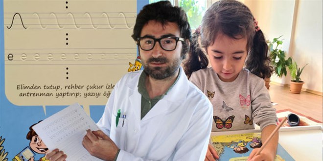 El yazısını düzeltmek isterken, öğrenciye yazmayı öğreten defter geliştirdi