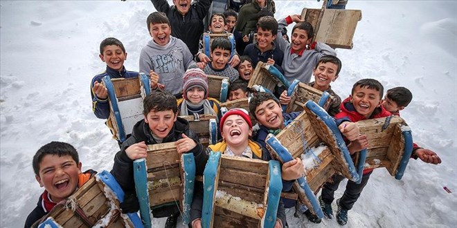 Beş ilde eğitime kar engeli