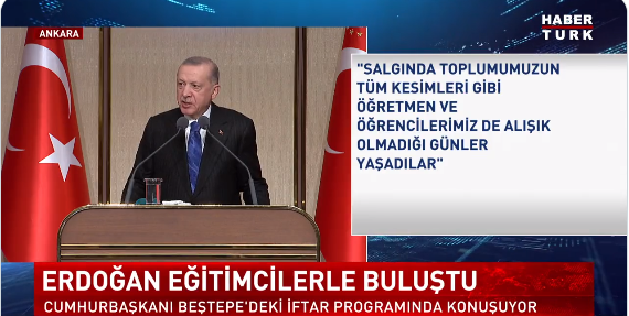 Erdoğan Öğretmenlere Buluştu: Türkiye, Avrupa'da son 20 yılda öğretmen maaşlarını en çok iyileştiren ülke