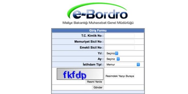 Güncel maaşların belli olduğu Temmuz ayı e-bordrosu yayınlandı