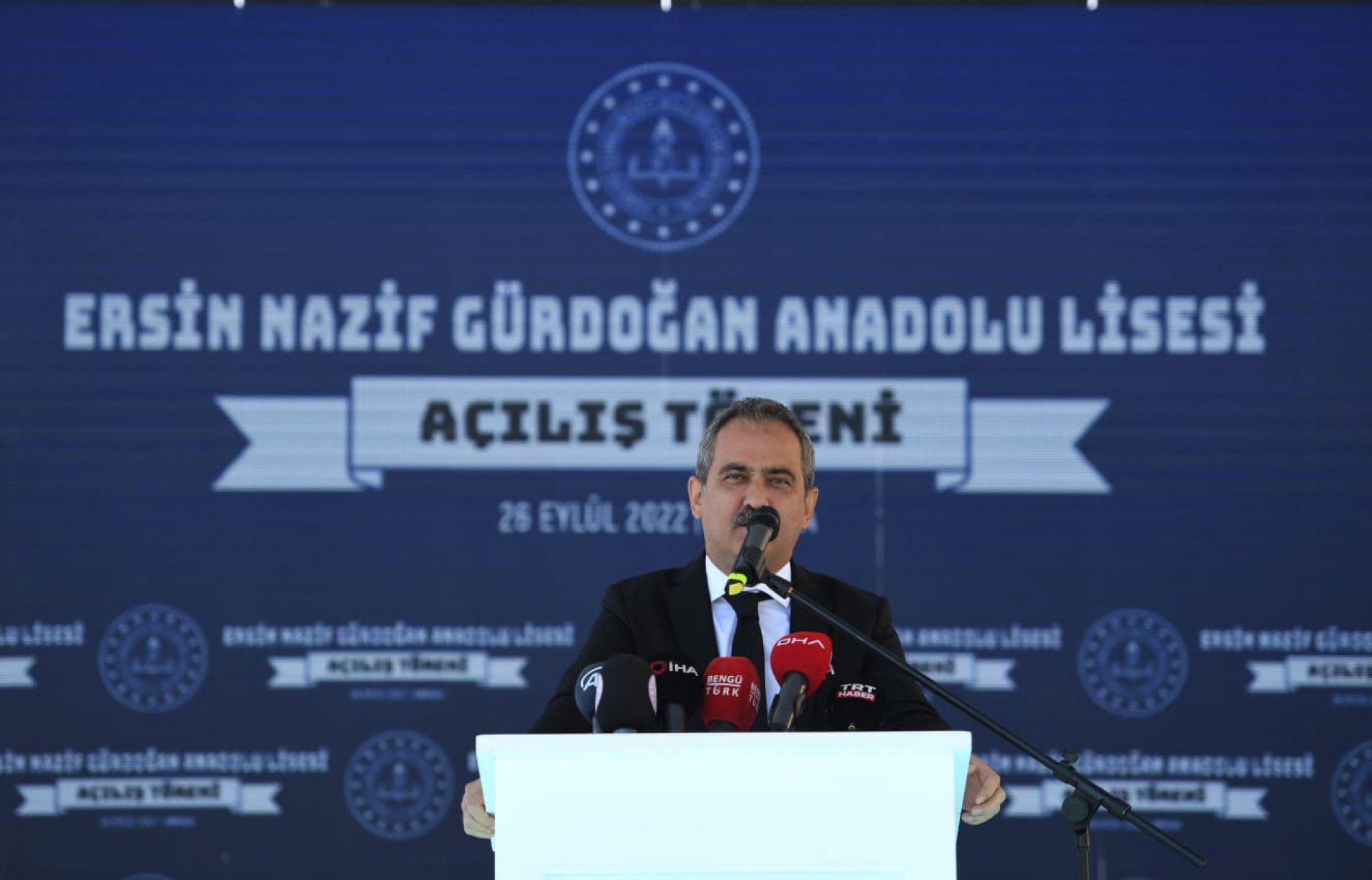 Milli Eğitim Bakanı Özer açılışta konuştu