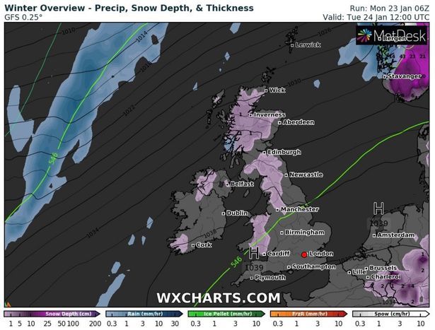 UK weather polar vortex could trigger big freeze and bring seven inches of snow