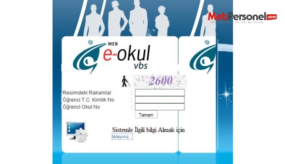 E-okul Karne Notları Öğrenme VBS (Veli Bilgilendirme Sistemi) Giriş