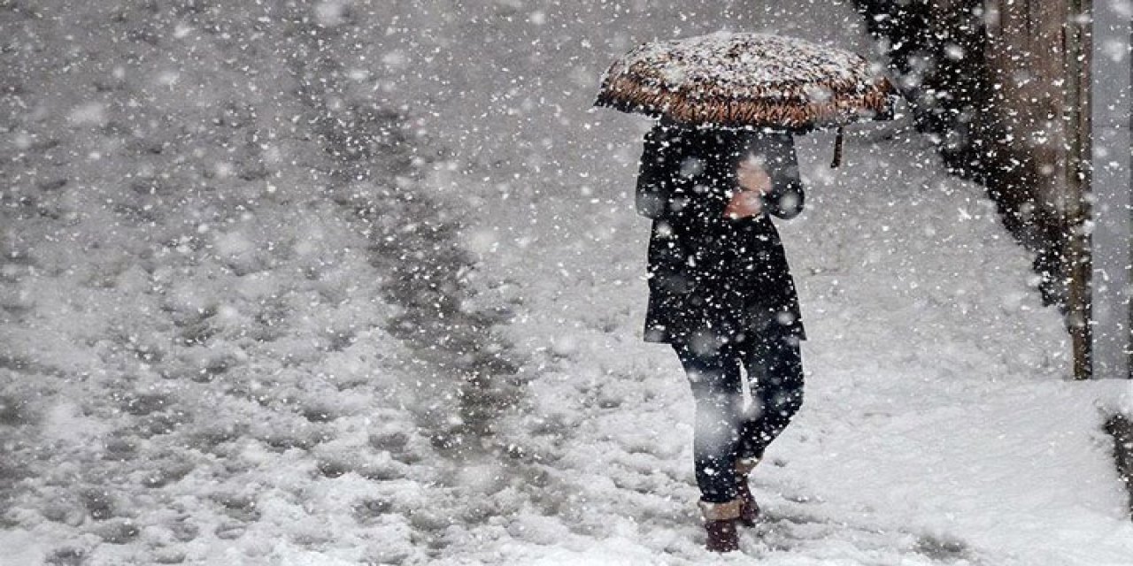 Meteoroloji'den 4 il için kar yağışı uyarısı! Yarın okullar tatil edilebilir..