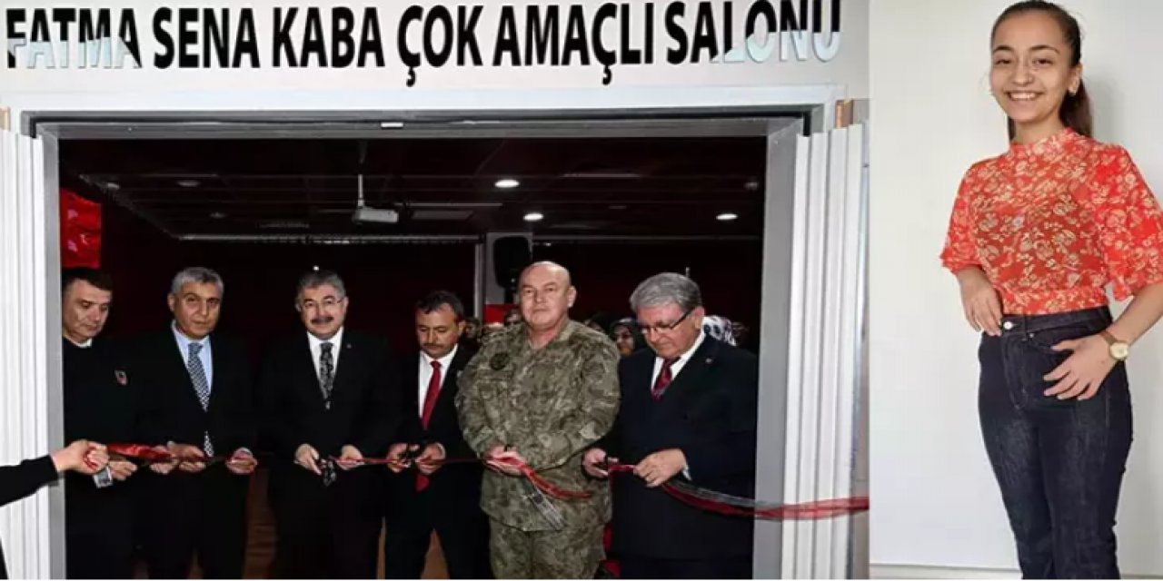 Depremde ölen öğrencinin ismi, okulunda yaşatılacak