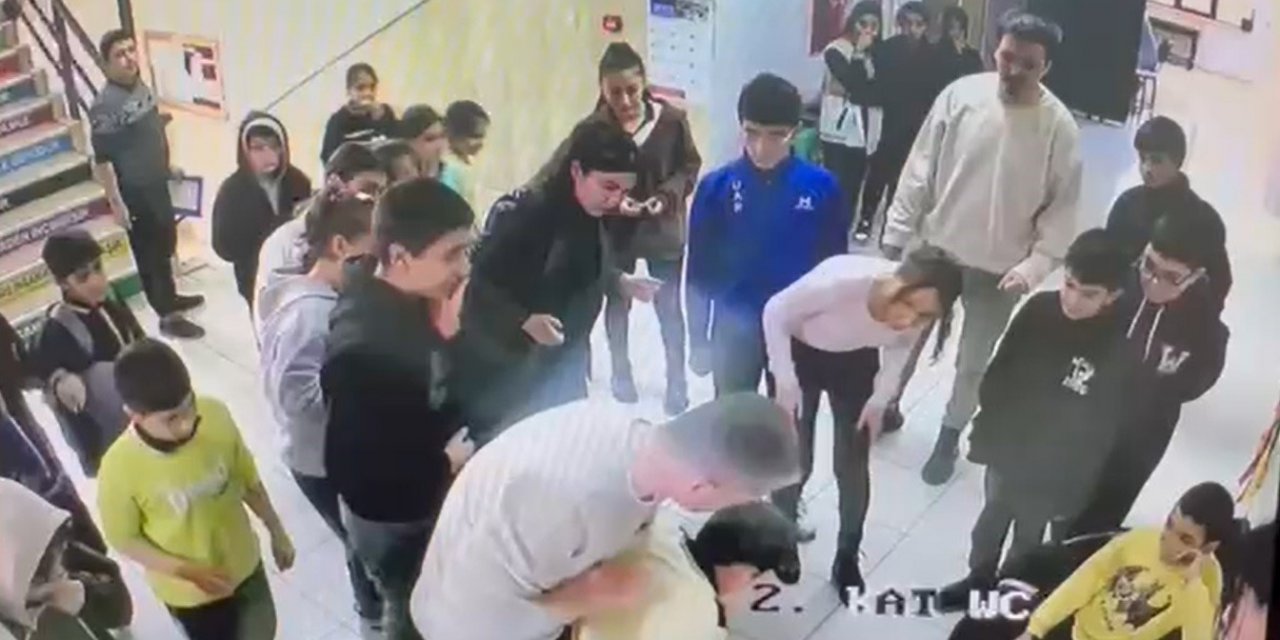 Okul müdürünün heimlich manevrası öğrencinin hayatını kurtardı