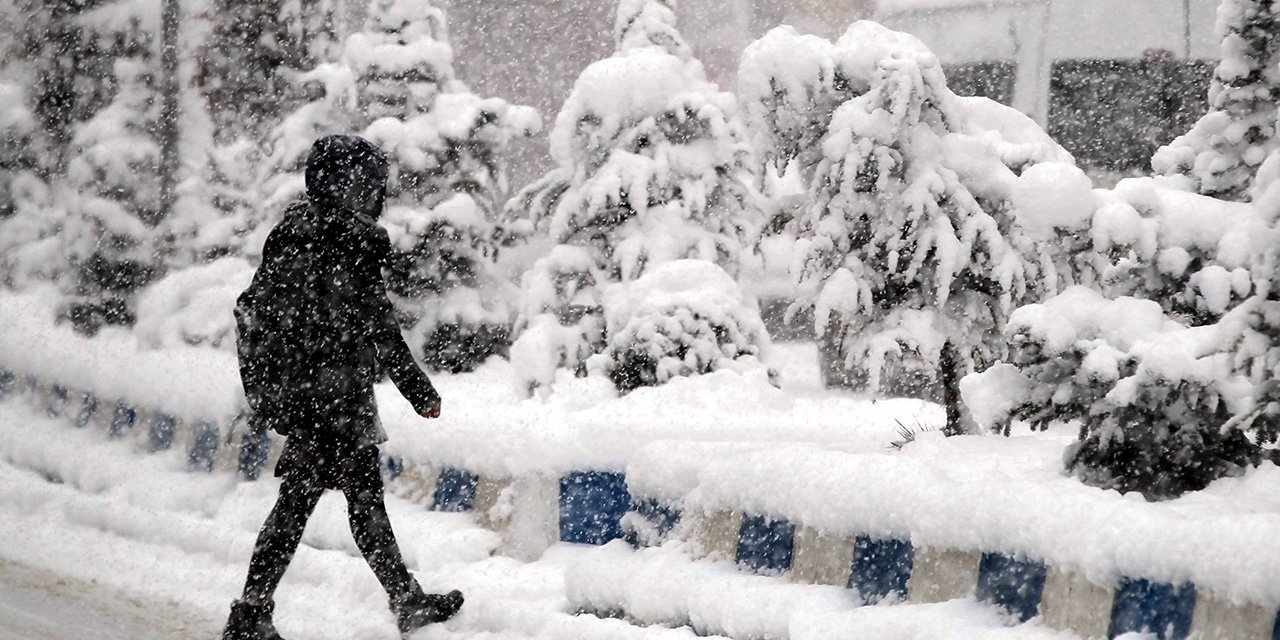 Meteoroloji'den 19 il için yarın ''yoğun kar yağışı'' uyarısı verildi