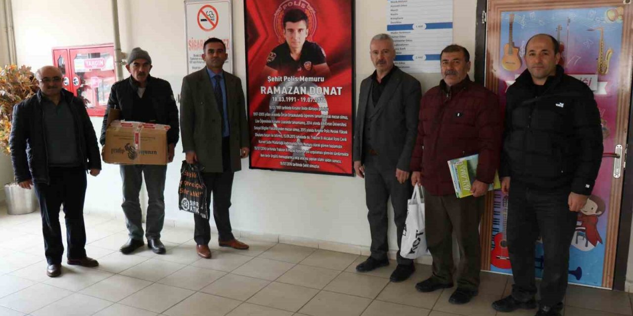 Şehit çocukları ve depremzede çocuklar için kitap toplama kampanyası başlatıldı