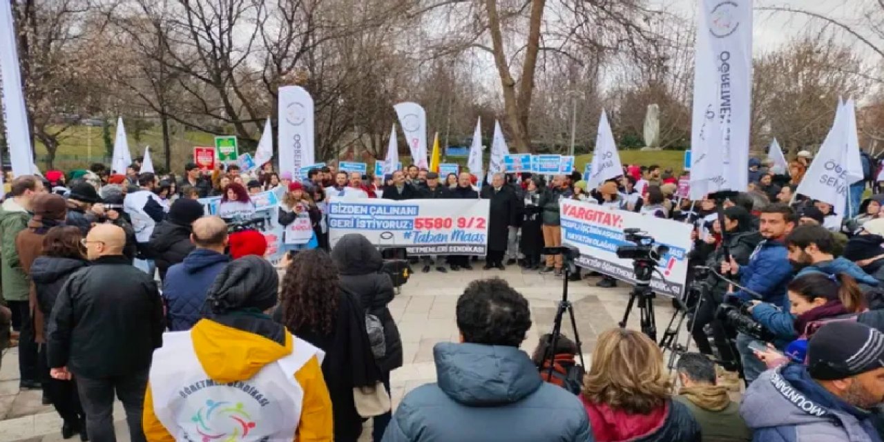 Öğretmenlerin eylemi sonuç verdi, bakanlık görüşmeyi kabul etti