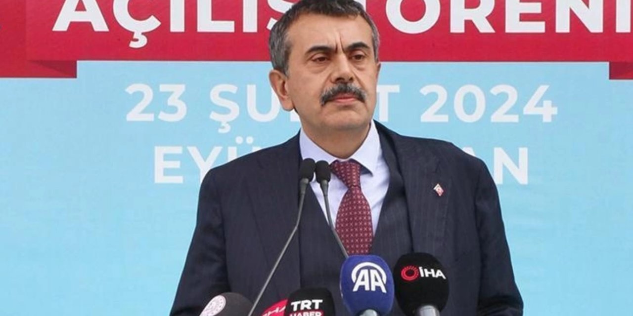 Bakan Yusuf Tekin: Yaptığımız okulların tamamı depreme dayanıklı