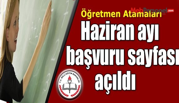 İKGM'den Haziran Ayı Öğretmen Atama Başvuru Duyurusu