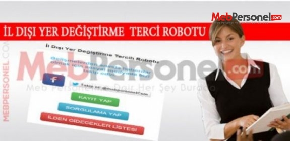 İl Dışı Yer Değiştirme Tercih Robotu 2016