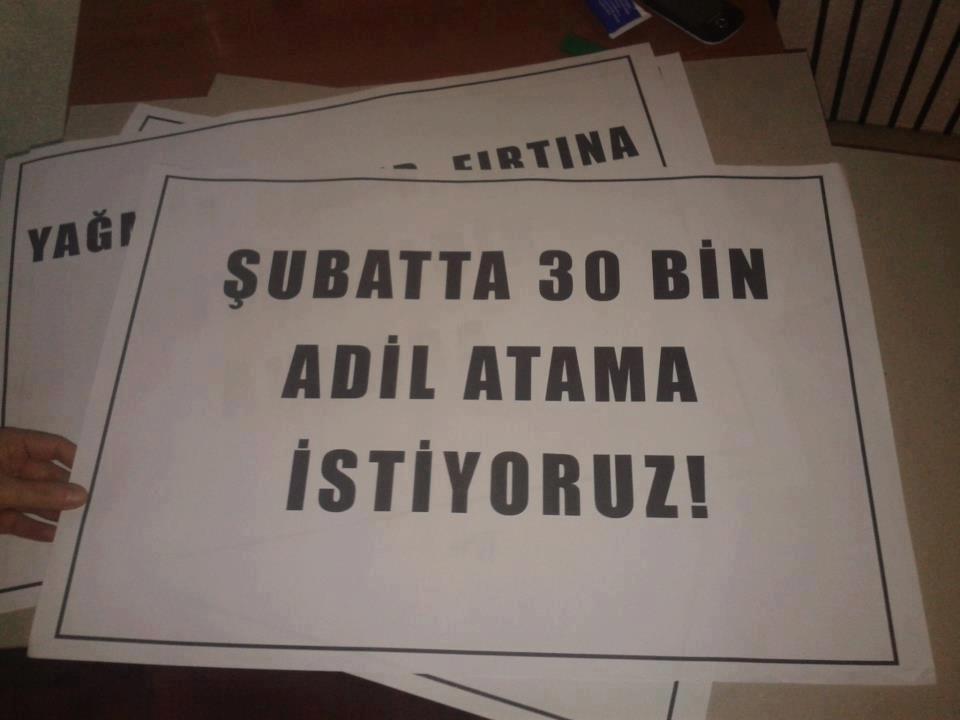 Şubatçılar Başbakandan Randevu Almak İçin Abdi İpekçi Parkında Oturma Eylemi Yapacak