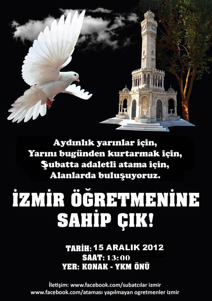Şubatçılar Grubu 15 Aralıkta İzmir'de eylemde
