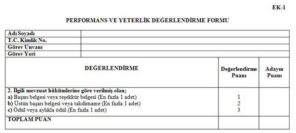 Yönetici atamada eski ödüllerle yeni ödüller ilişkilendirildi