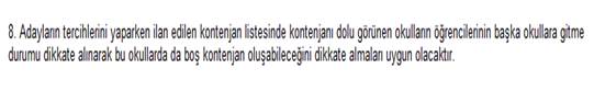 MEB liseye yerleştirmede hatayı düzeltti