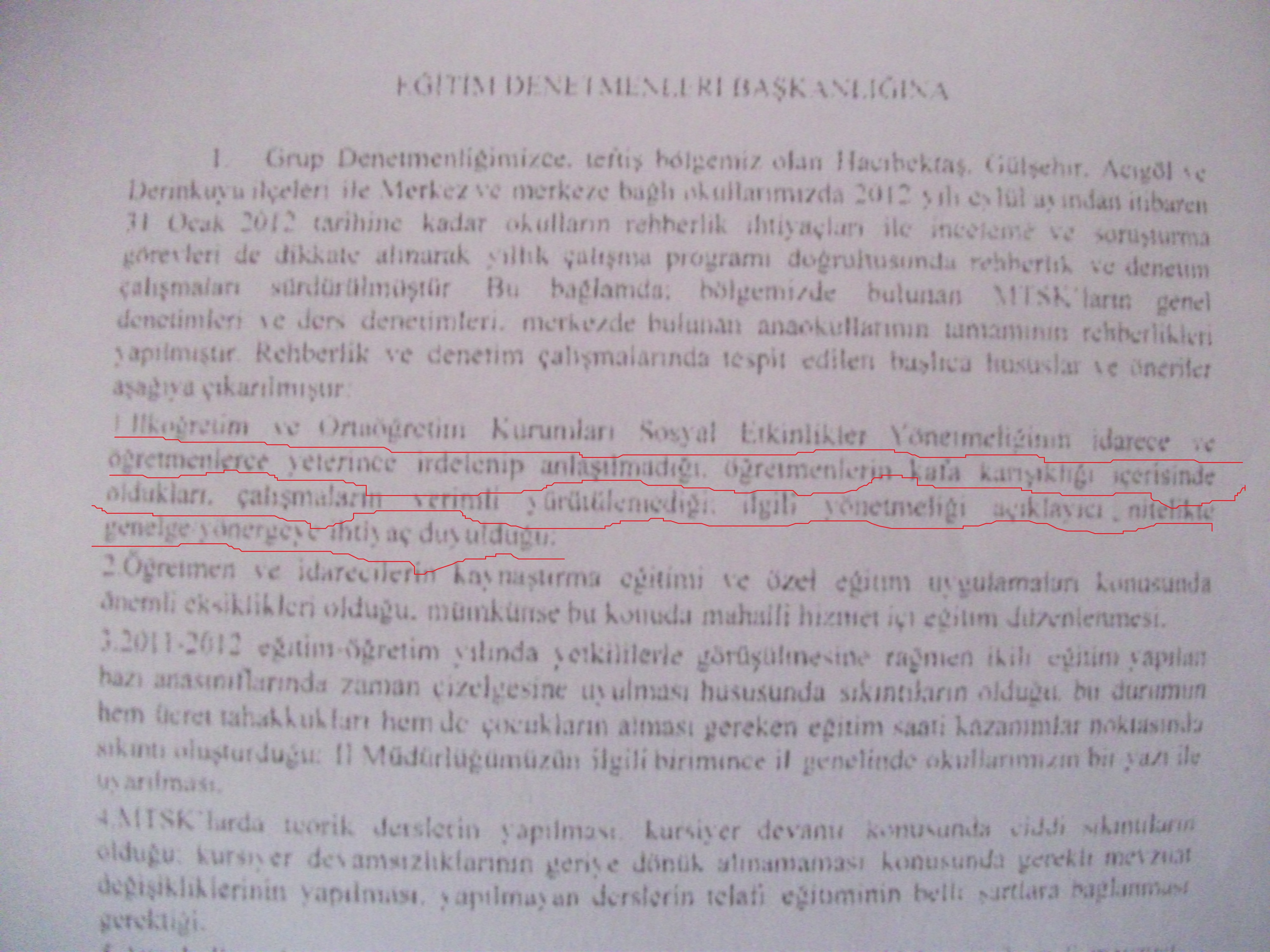 Rehberlik/Sosyal Etkinlik Okullarda Askıda mı?